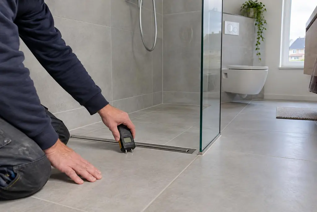 Lekdetectie Hoogeveen – badkamer in een nieuwbouwwoning